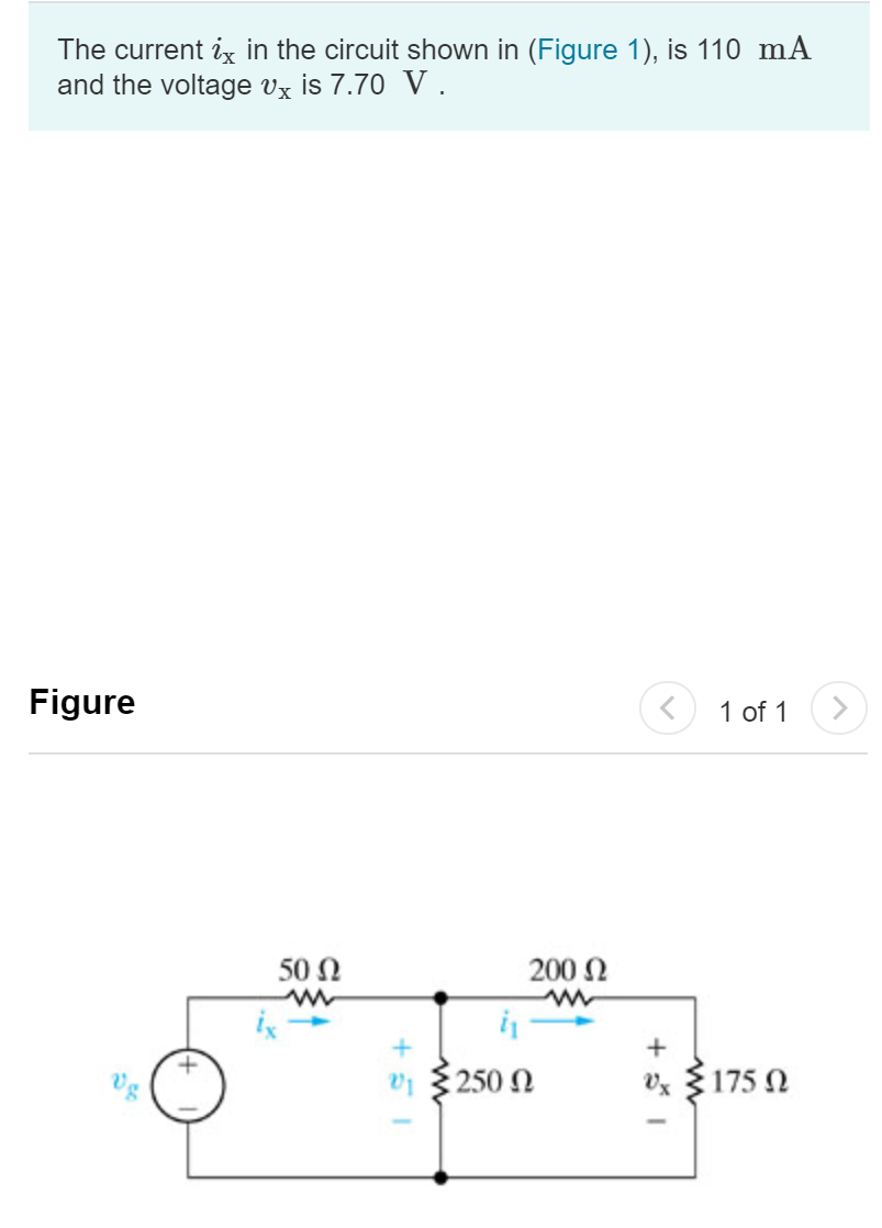 Solved The Current Ix In The Circuit Shown In Figure Is Chegg