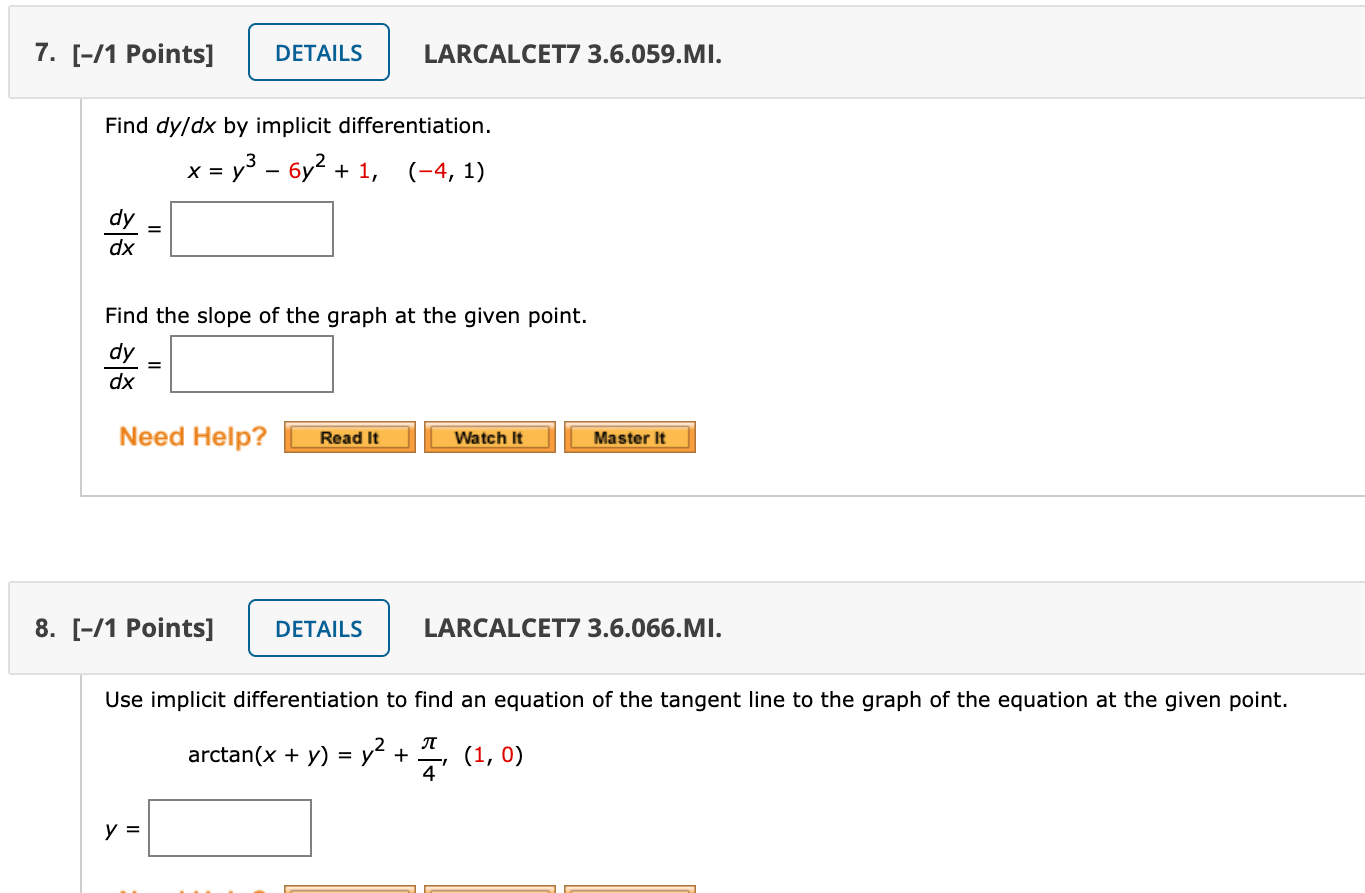 Solved 7 1 Points DETAILS LARCALCET7 3 6 059 MI Find Chegg