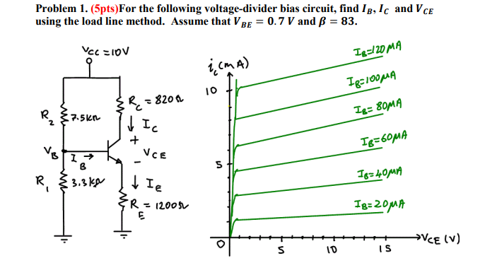 Solved Problem 1 5pts For The Following Voltage Divider Chegg