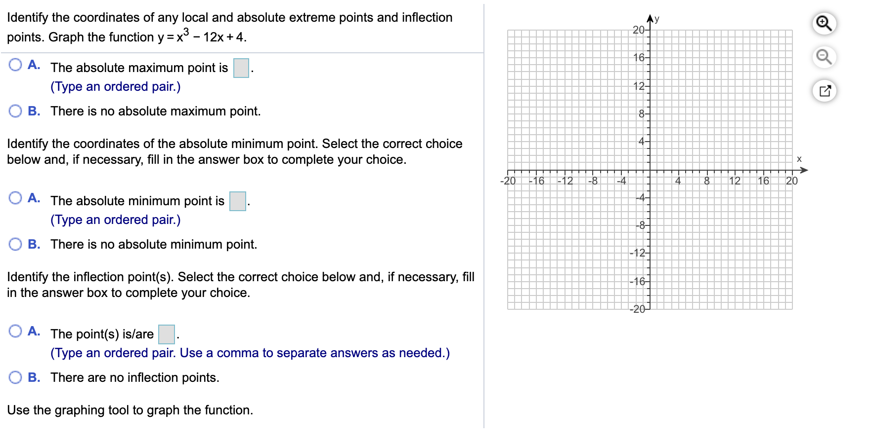 Solved Identify The Coordinates Of Any Local And Absolute Chegg