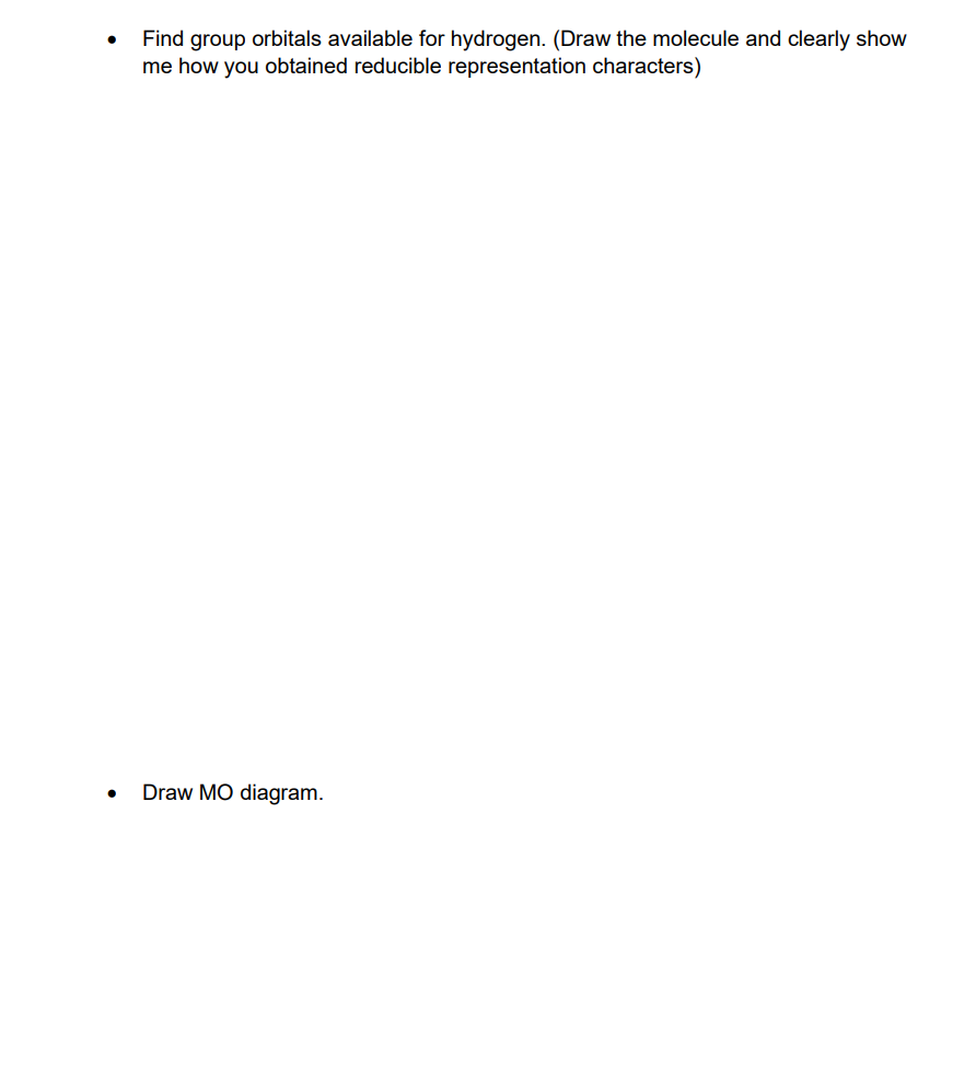 Solved 2 Construct A Molecular Orbital Diagram For Methane Chegg