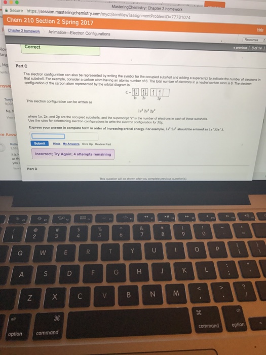 Mastering Chemistry Answers Chapter 4