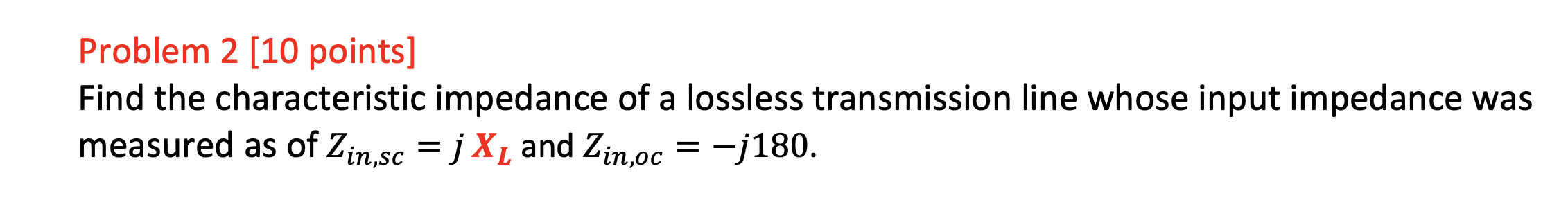 Solved Xl Problem Points Find The Characterist