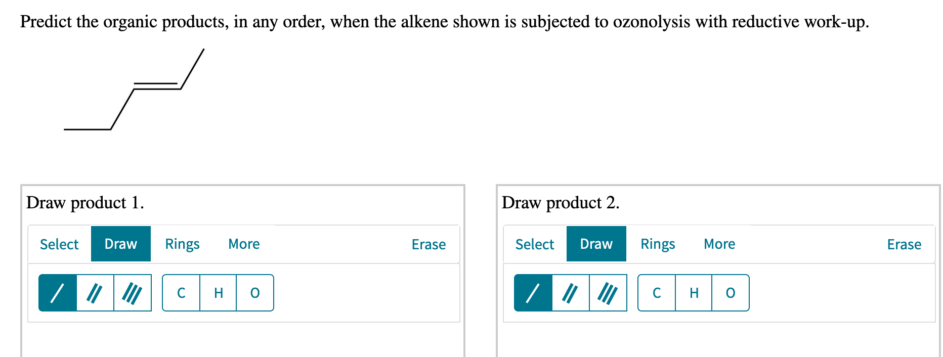 Solved Predict The Organic Products In Any Order When The Chegg