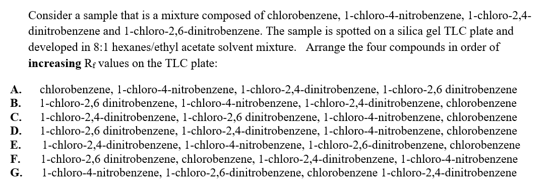 Solved Consider A Sample That Is A Mixture Composed Of Chegg