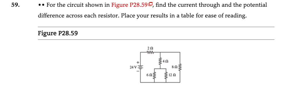 Solved For the circuit shown in Figure P28 59 口 find the Chegg