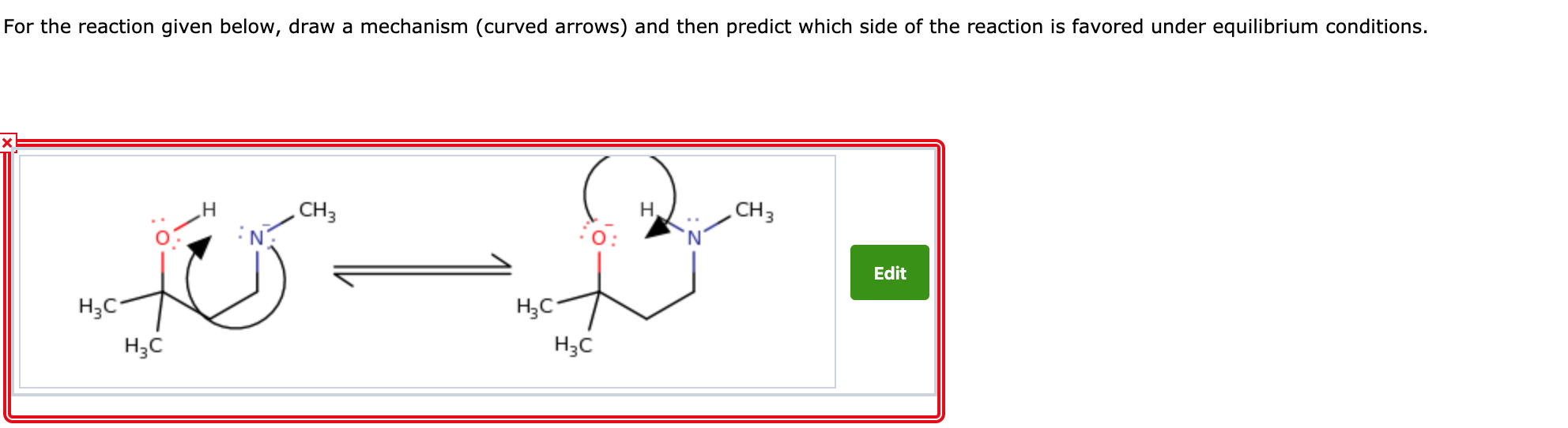 Solved For The Reaction Given Below Draw A Mechanism Chegg