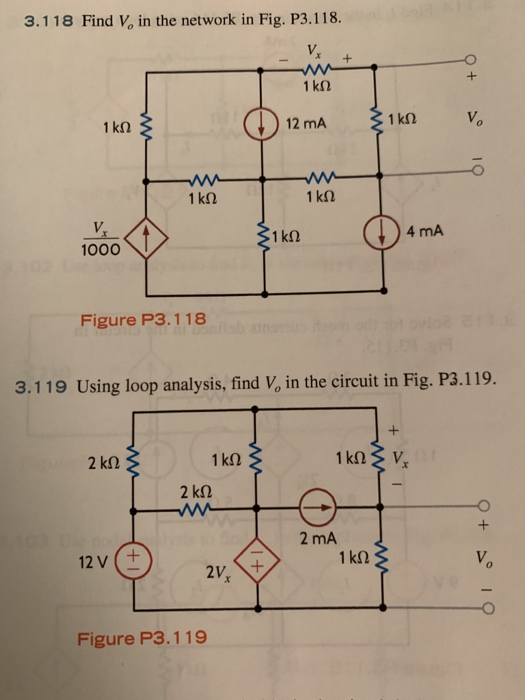 Solved Find V In The Network In Fig P Ma Chegg