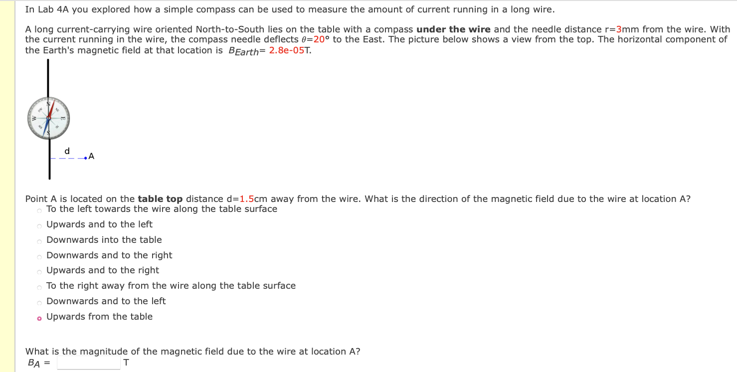 Solved In Lab 4 A You Explored How A Simple Compass Can Be Chegg