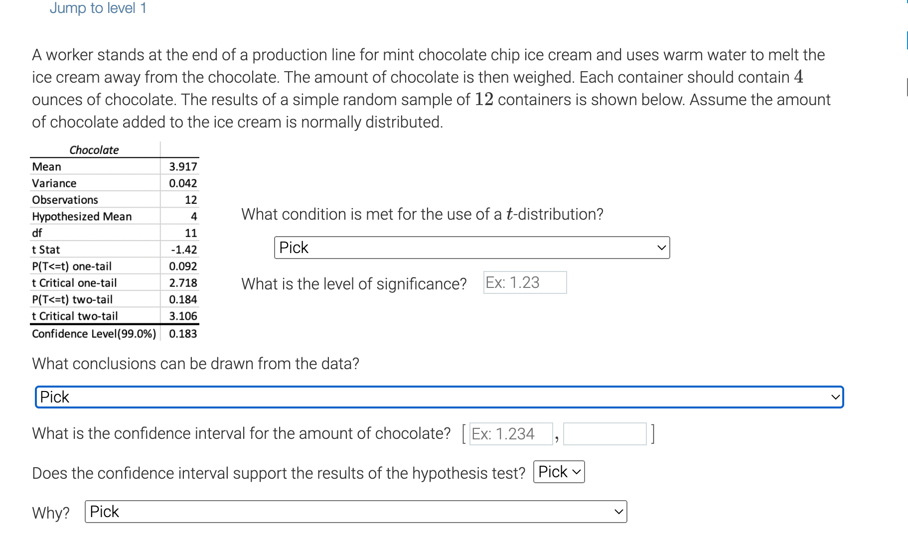 Solved A Worker Stands At The End Of A Production Line For Chegg