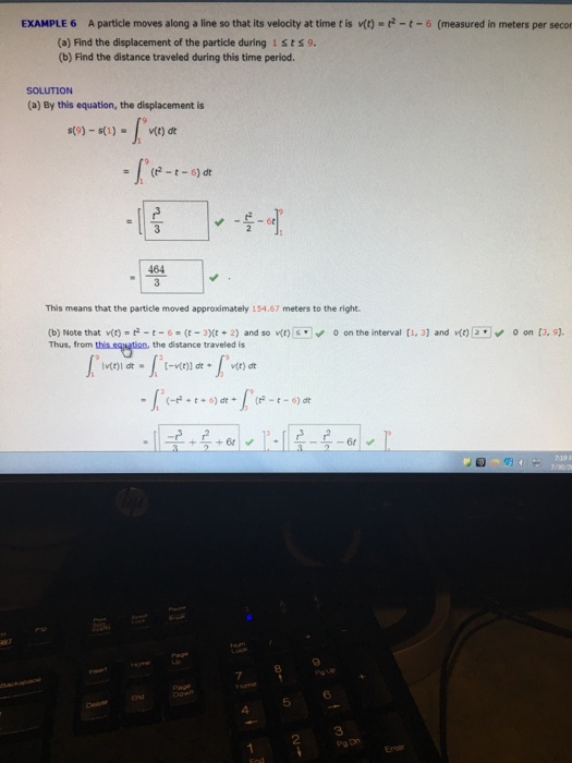 5.4 particle motion ap calculus multiple choice