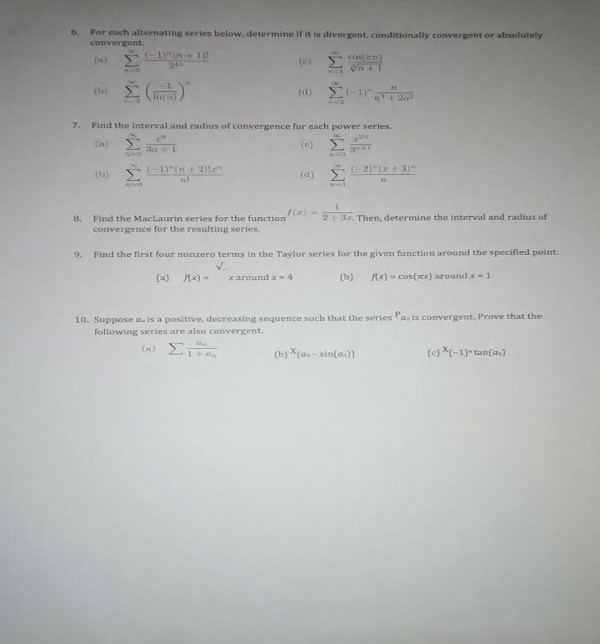 Solved Please Answer All The Questions And Show Any And Chegg