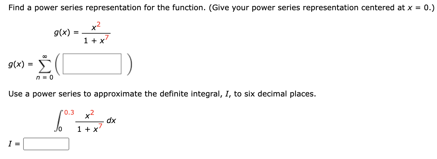 Solved Find A Power Series Representation For The Function Chegg