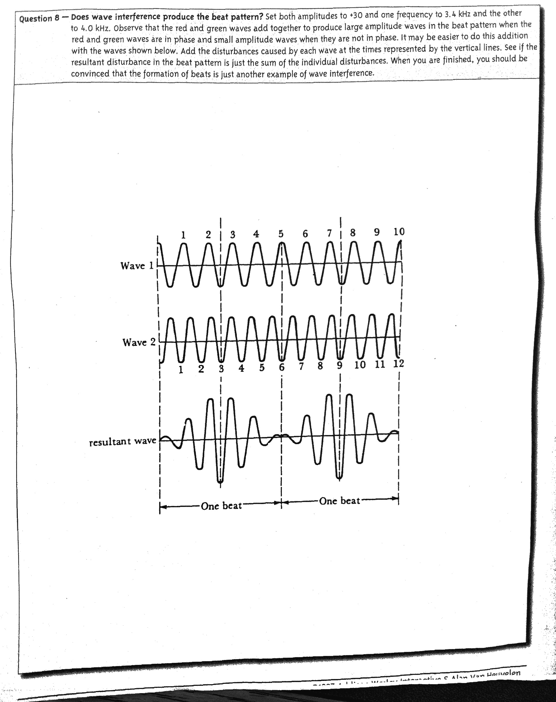 Wave interference homework image
