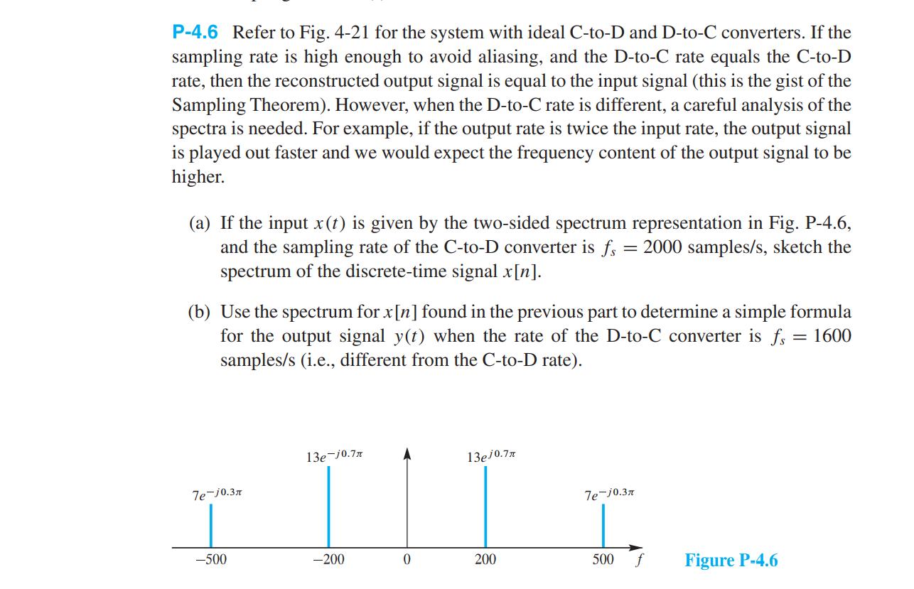 Solved P Refer To Fig For The System With Ideal Chegg