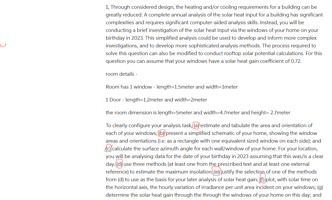 Solved Through Considered Design The Heating And Or Chegg