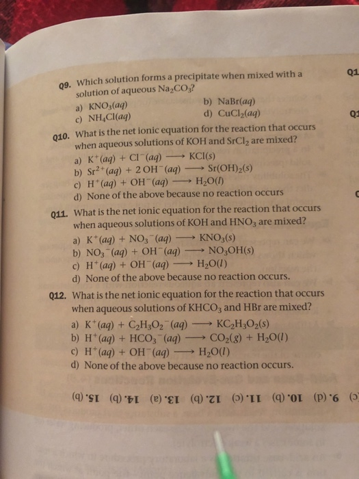 Solved Self Assessment Quiz Manganese Iv Oxide Reacts Chegg