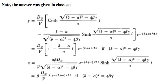 Partial differential equations homework