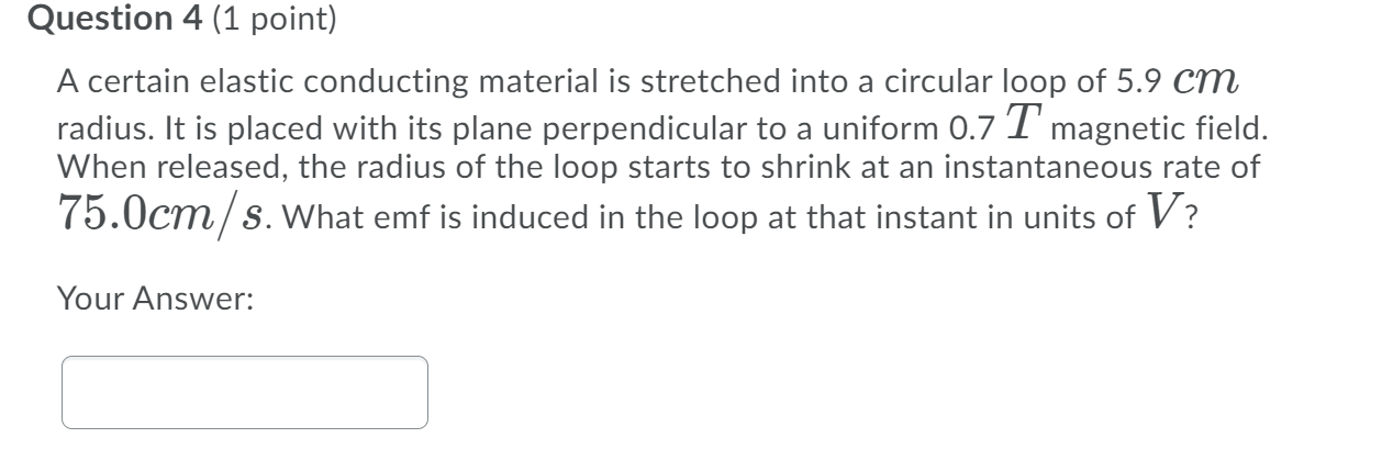 Solved Question Point In An Oscillating Lc Circuit Chegg