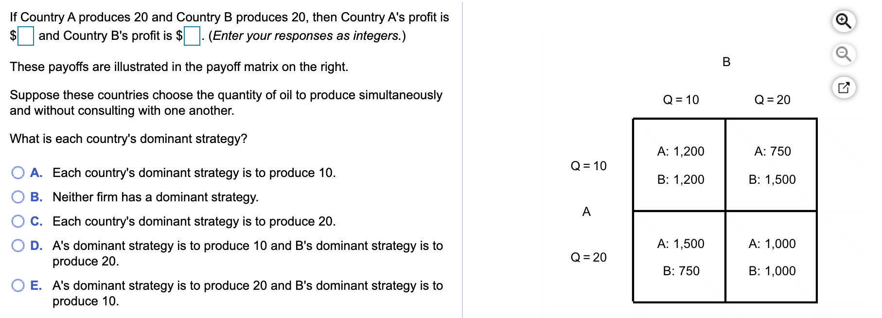 Solved Suppose The World Demand Schedule For Oil Is As Chegg