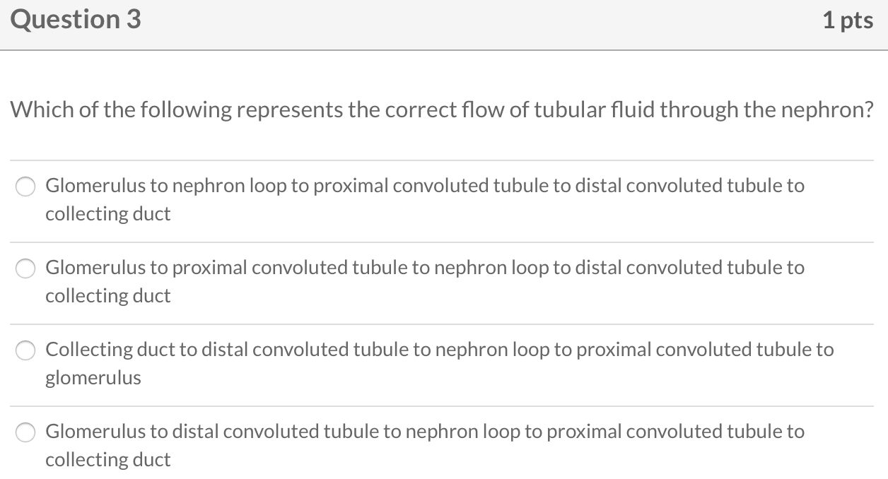 Solved Question Pts Which Of The Following Represents Chegg