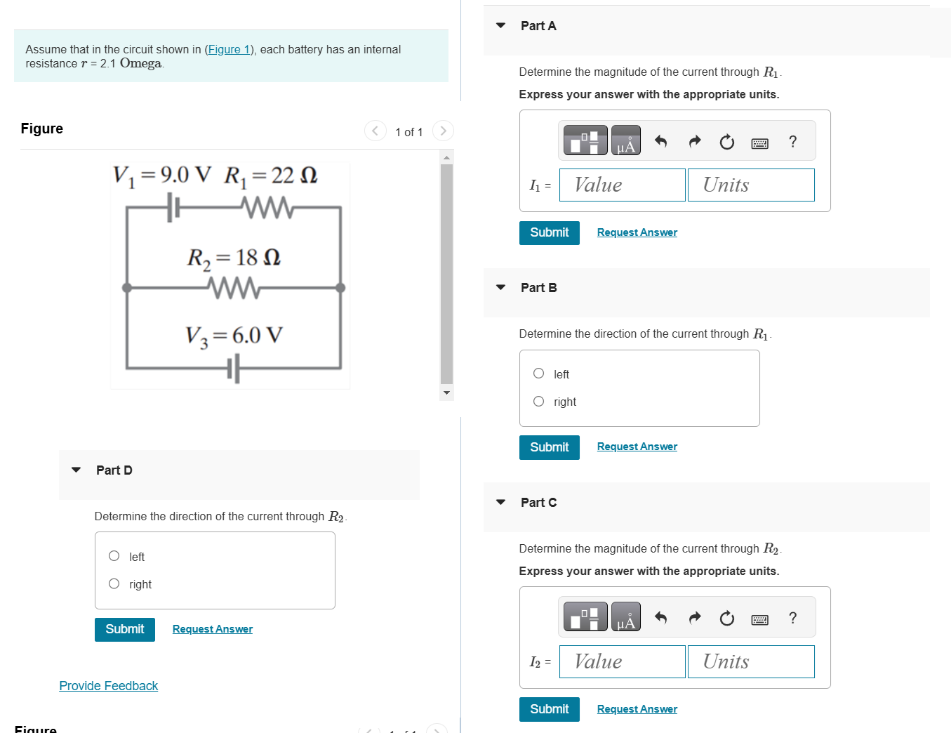 Assume That In The Circuit Shown In Figure 1 Each Chegg