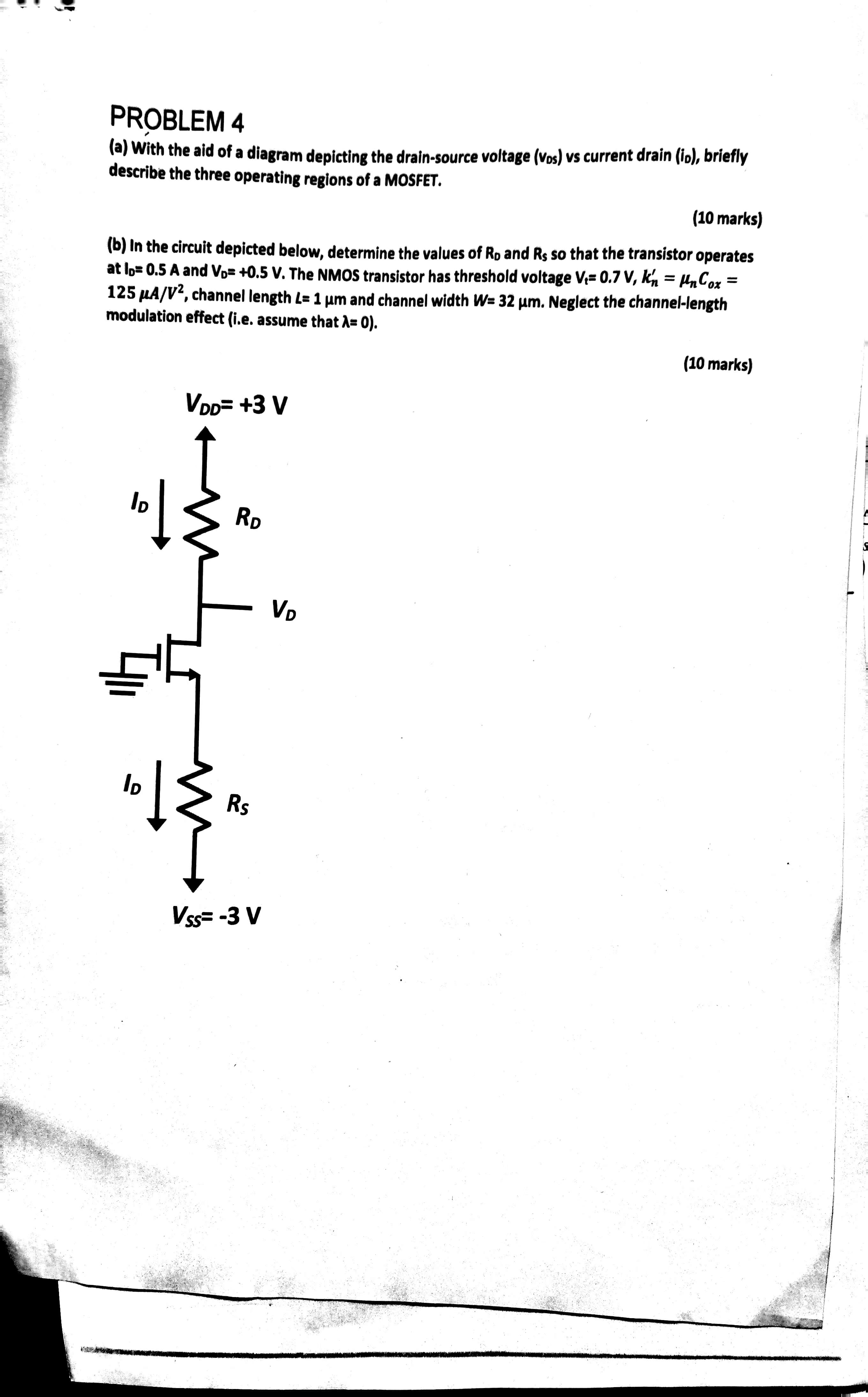 Solved Marks B In The Circuit Depicted Below Chegg