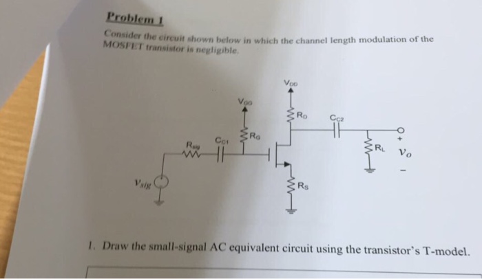 gate mosfet signal shape modulation