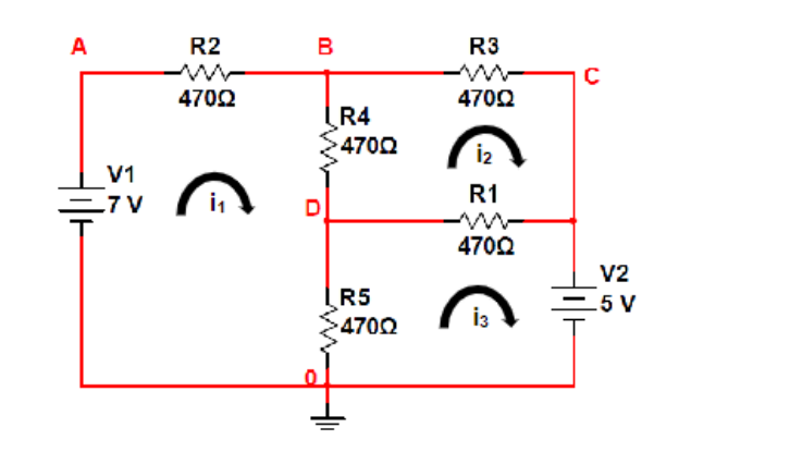 Solved Solve For Va Vb Vc And Vd Using Nodal Analysis And Chegg