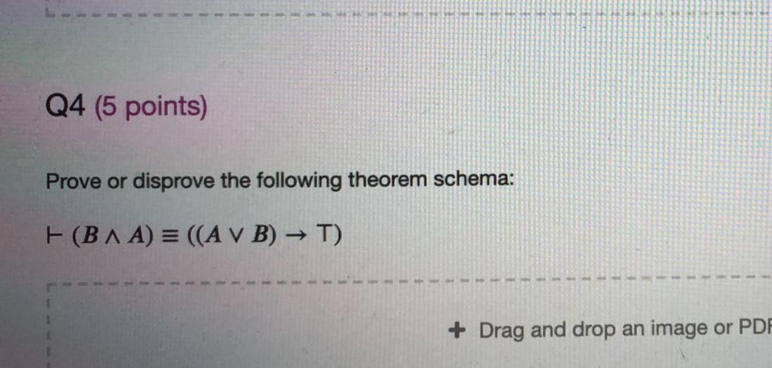 Solved Q4 5 Points Prove Or Disprove The Following Theorem Chegg