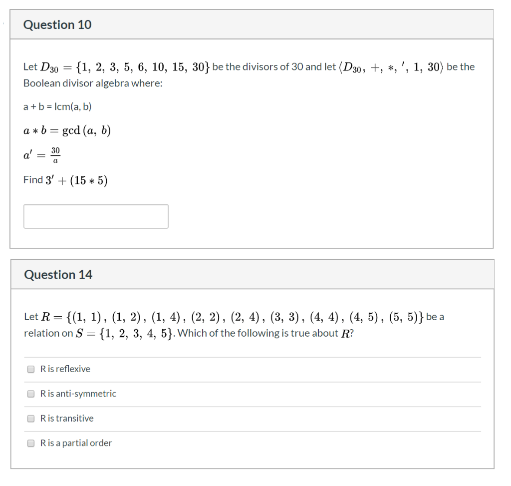 Solved Question Let D Be Chegg