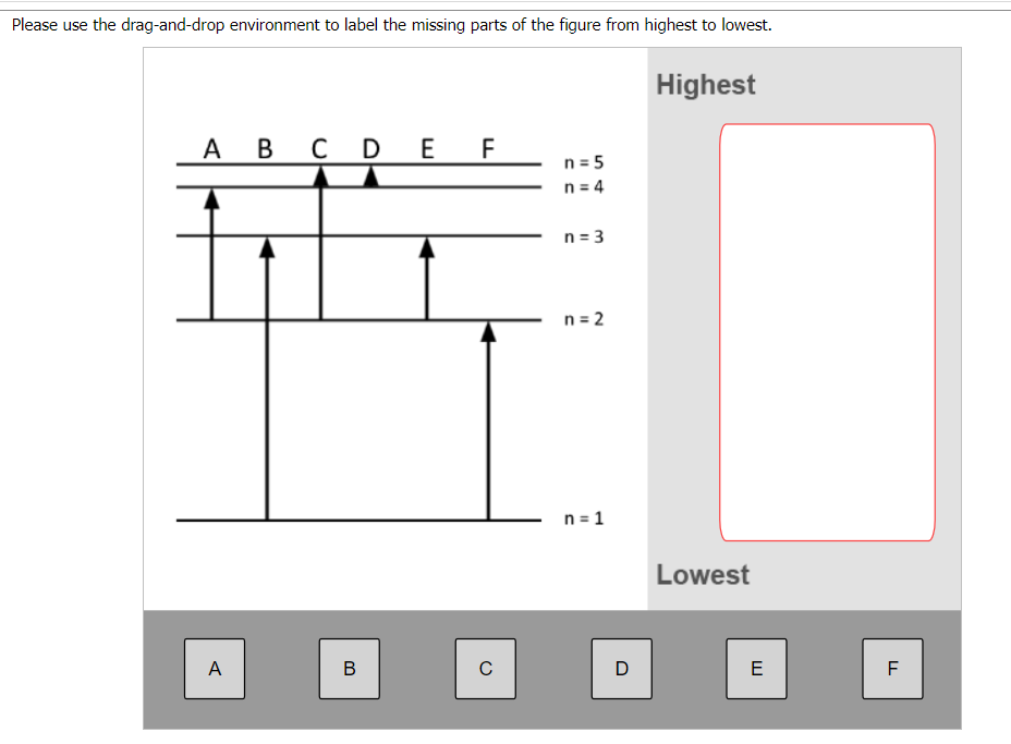 Solved The Figure Below Illustrates An Energy Level Diagr