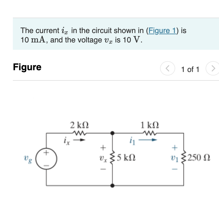 Solved The Current Ix In The Circuit Shown In Figure Is Chegg