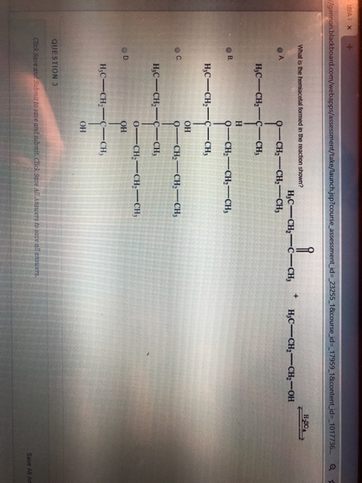 Solved Question Which Compound Has The Highest Boiling Chegg