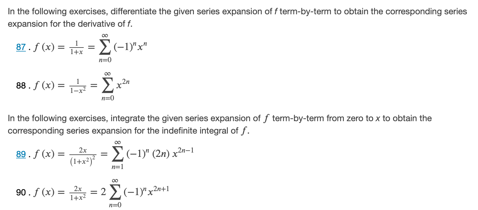 Solved In The Following Exercises Differentiate The Given Chegg