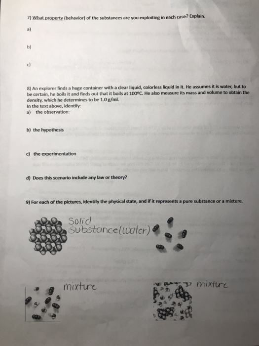 Solved Chapter 1 Matter Measurement And Problem Solving Chegg