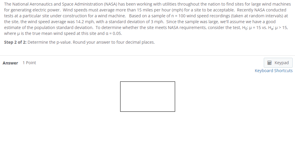 Solved The National Aeronautics And Space Administration Chegg