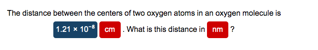 Solved The Distance Between The Centers Of Two Oxygen Ato Chegg