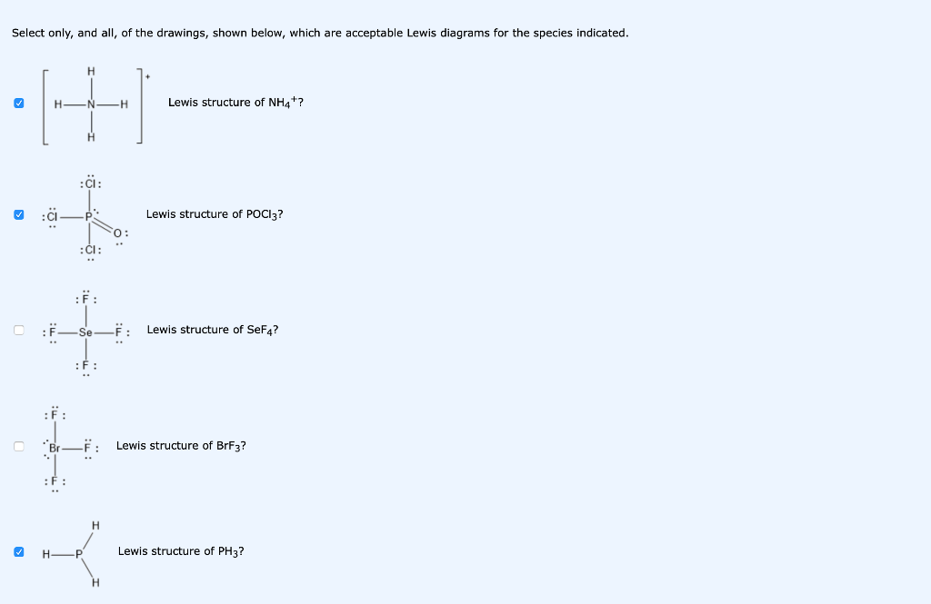 Solved Select Only And All Of The Drawings Shown Below Chegg