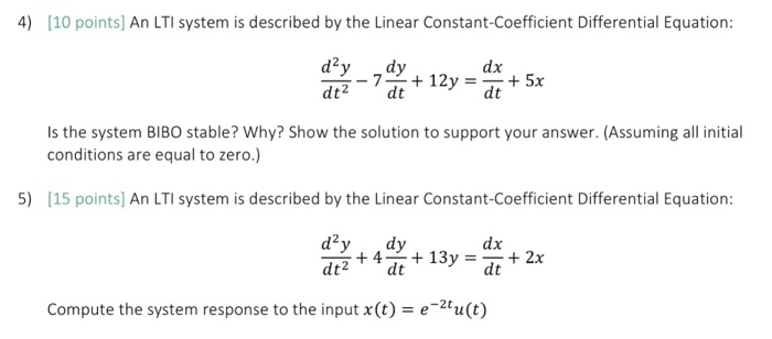 linear differential equation with constant coefficients calculator