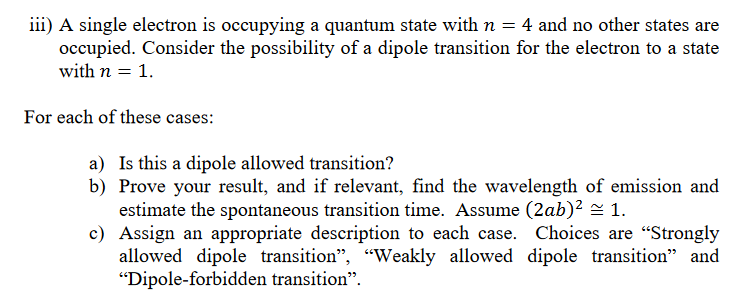 Solved 4 6 Consider The One Dimensional Infinite Wall Chegg