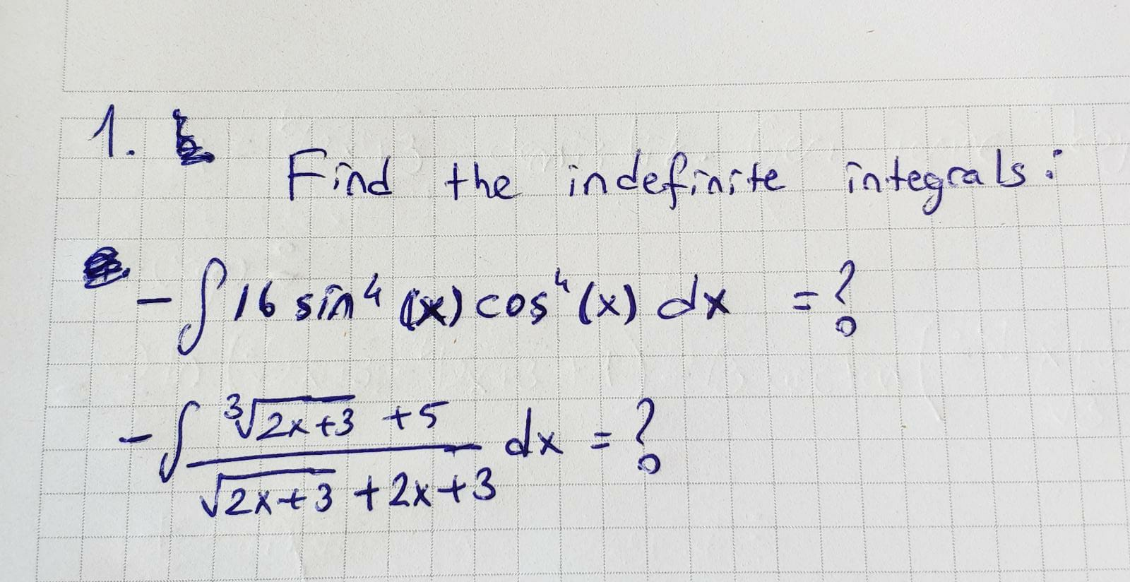 Solved Find The Indefinite Integrals S16 Sinh X Cos X Chegg