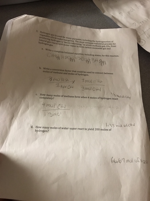 Hydrogen Gas Is Used For Many Purposes, Including ...