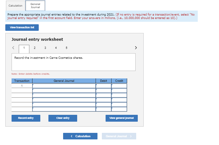 Solved Exercise Algo Equity Method Adjustment For Chegg