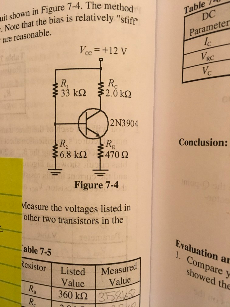 Solved Find Ve Vb And Vc With A Pnp Transistor Anwith Pnp A Chegg