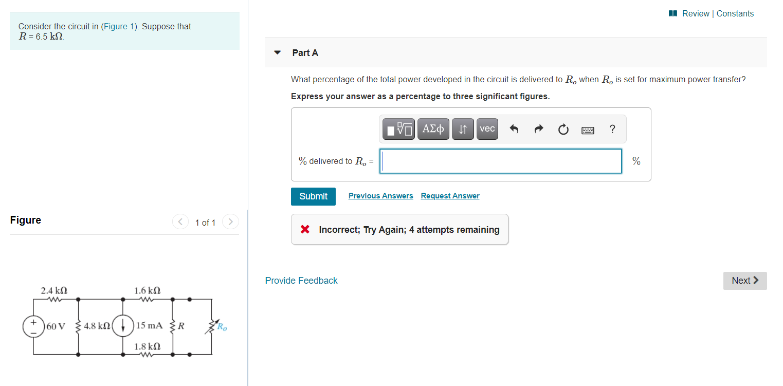 Solved A Review Constants Consider The Circuit In Figure Chegg