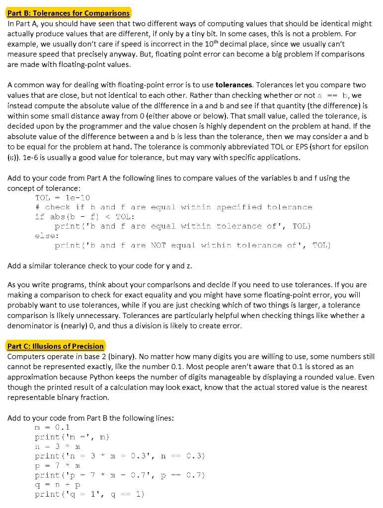 Solved When Performing Numerical Computations One Of The Chegg