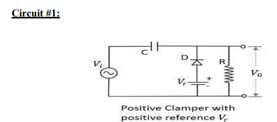 Solved Clampers Patch The Given Circuits As Shown Chegg