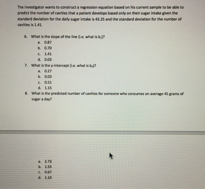 Solved Use The Following Information To Answer Questions Chegg