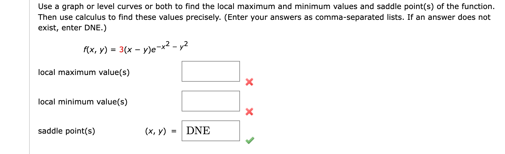 Solved Use A Graph Or Level Curves Or Both To Find The Local Chegg